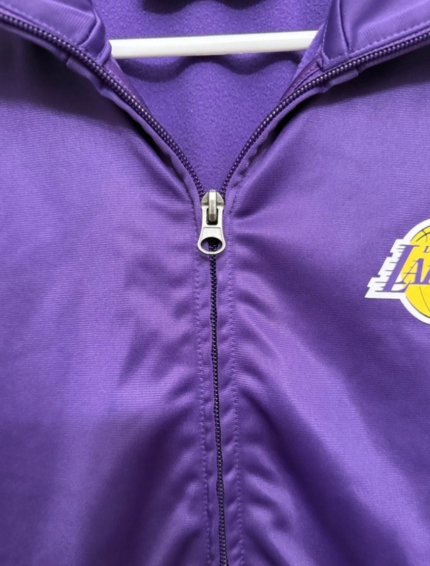 4Her by Carl Banks Los Angeles Lakers Full-Zip Track Jacket 3