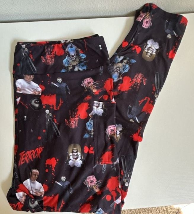 Horror Movie Character All-Over Print Terror Leggings 2