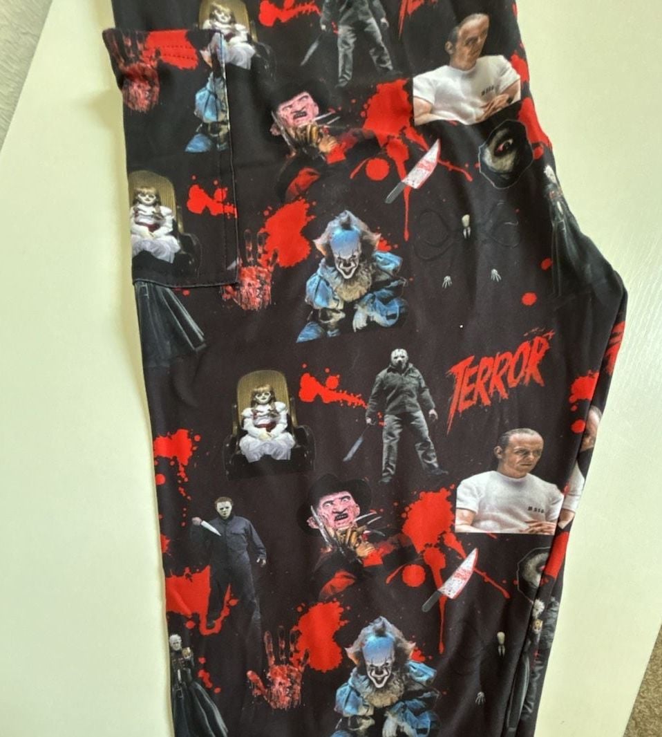 Horror Movie Character All-Over Print Terror Leggings 7