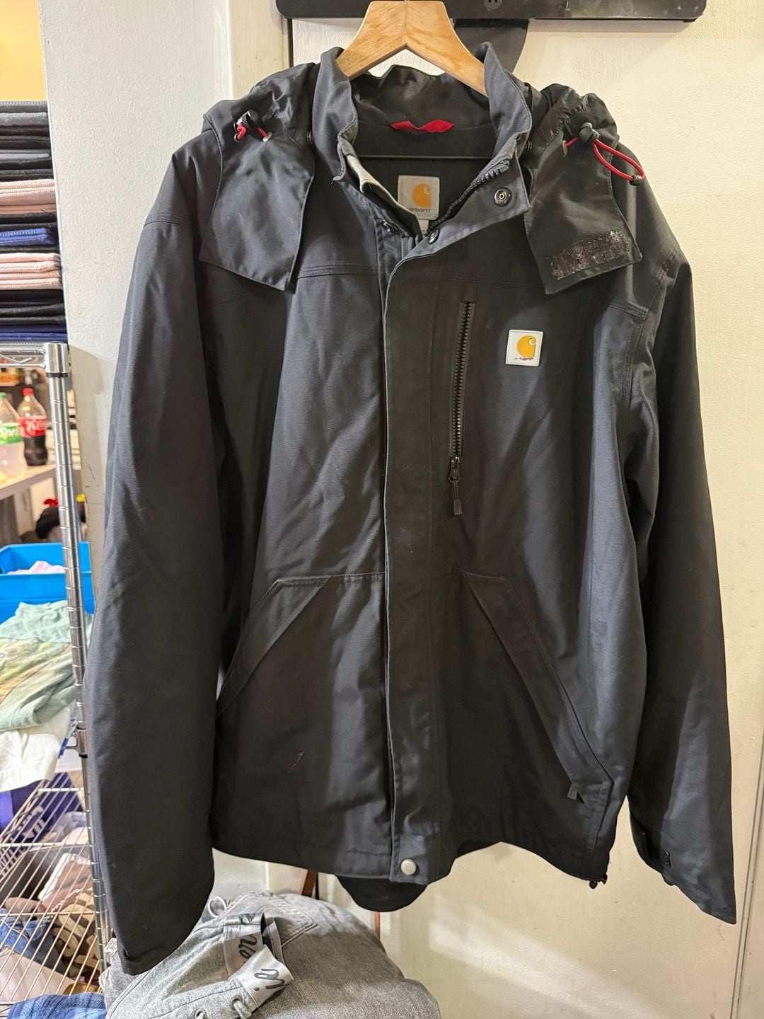 Carhartt Storm Defender Shoreline Waterproof Breathable Hooded Jacket 2