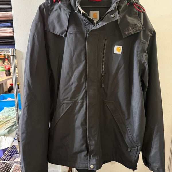 Carhartt Storm Defender Shoreline Waterproof Breathable Hooded Jacket
