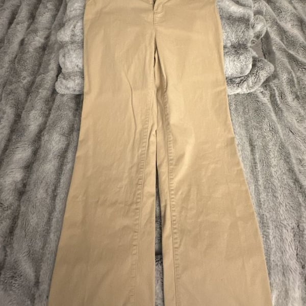 The Children's Place Girls Khaki Tan Wide Leg Pants
