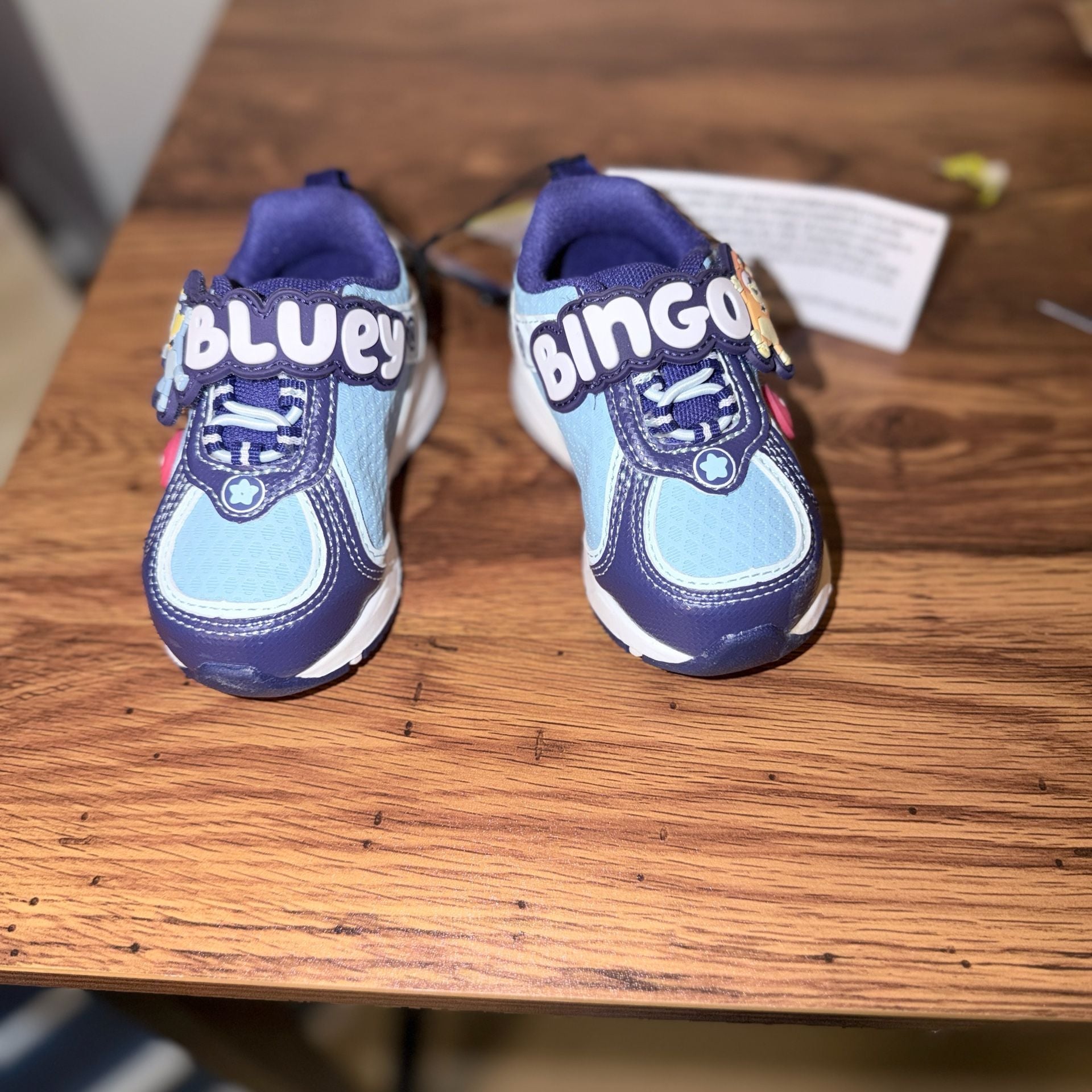 ~NWT Toddler BLUEY & BINGO Light-Up Sneakers! Size 7 Super Cute FS:)~ 3