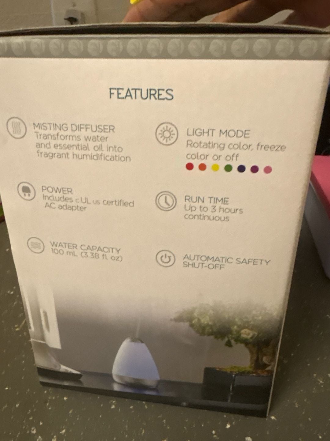 SpaRoom PureMist Essential Oil Diffuser 2