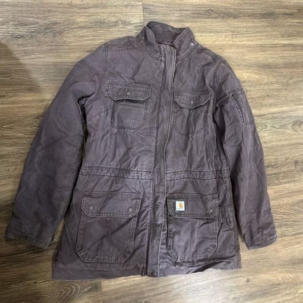 women's Carhartt Smithville utility jacket / Quilted Lined Barn Coat