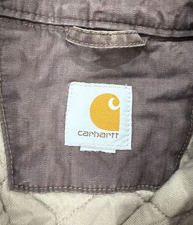 women's Carhartt Smithville utility jacket / Quilted Lined Barn Coat 5