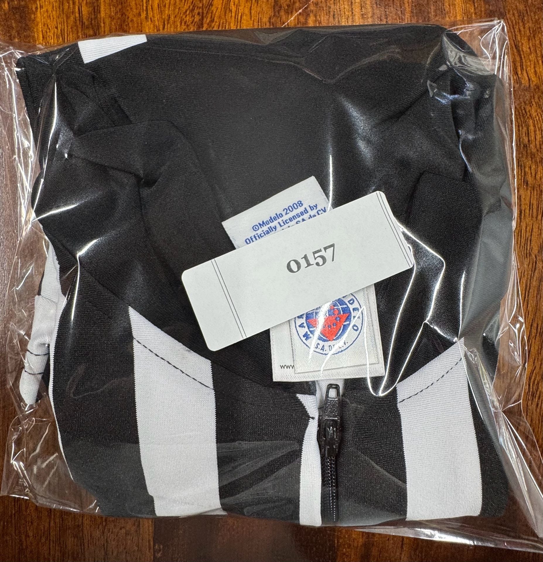 In Your Face Apparel Corona Extra Beer Logo Referee Zip-Up Polo Shirt 12