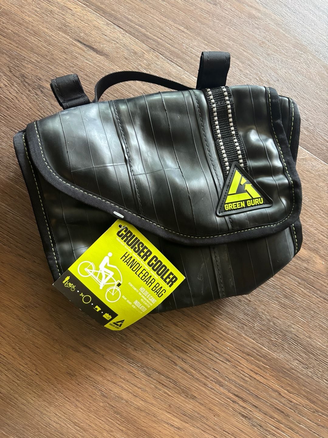 Green Guru Cruiser Cooler Handlebar Bag 2