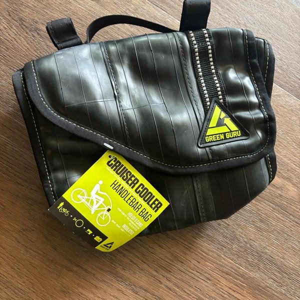 Green Guru Cruiser Cooler Handlebar Bag