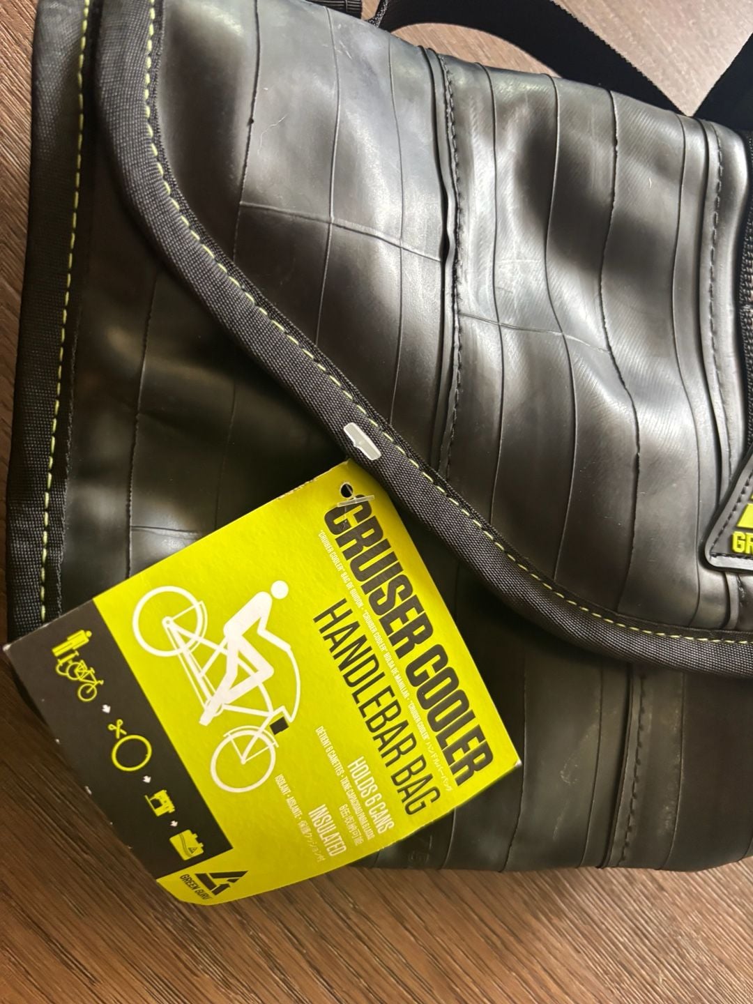 Green Guru Cruiser Cooler Handlebar Bag 3