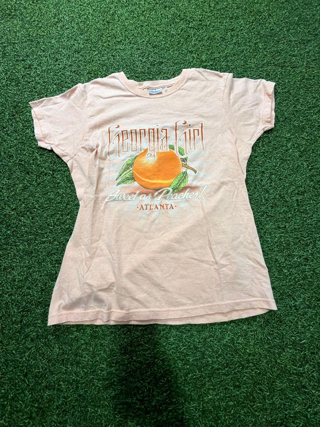 Gildan Georgia Girl Sweet as Peaches Atlanta Graphic T-Shirt 2