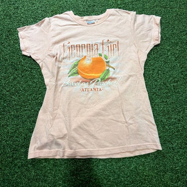Gildan Georgia Girl Sweet as Peaches Atlanta Graphic T-Shirt