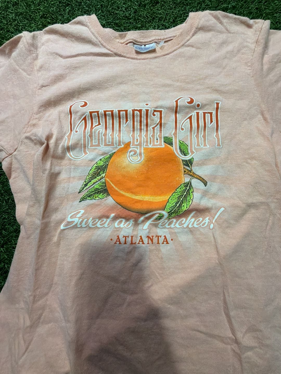 Gildan Georgia Girl Sweet as Peaches Atlanta Graphic T-Shirt 3