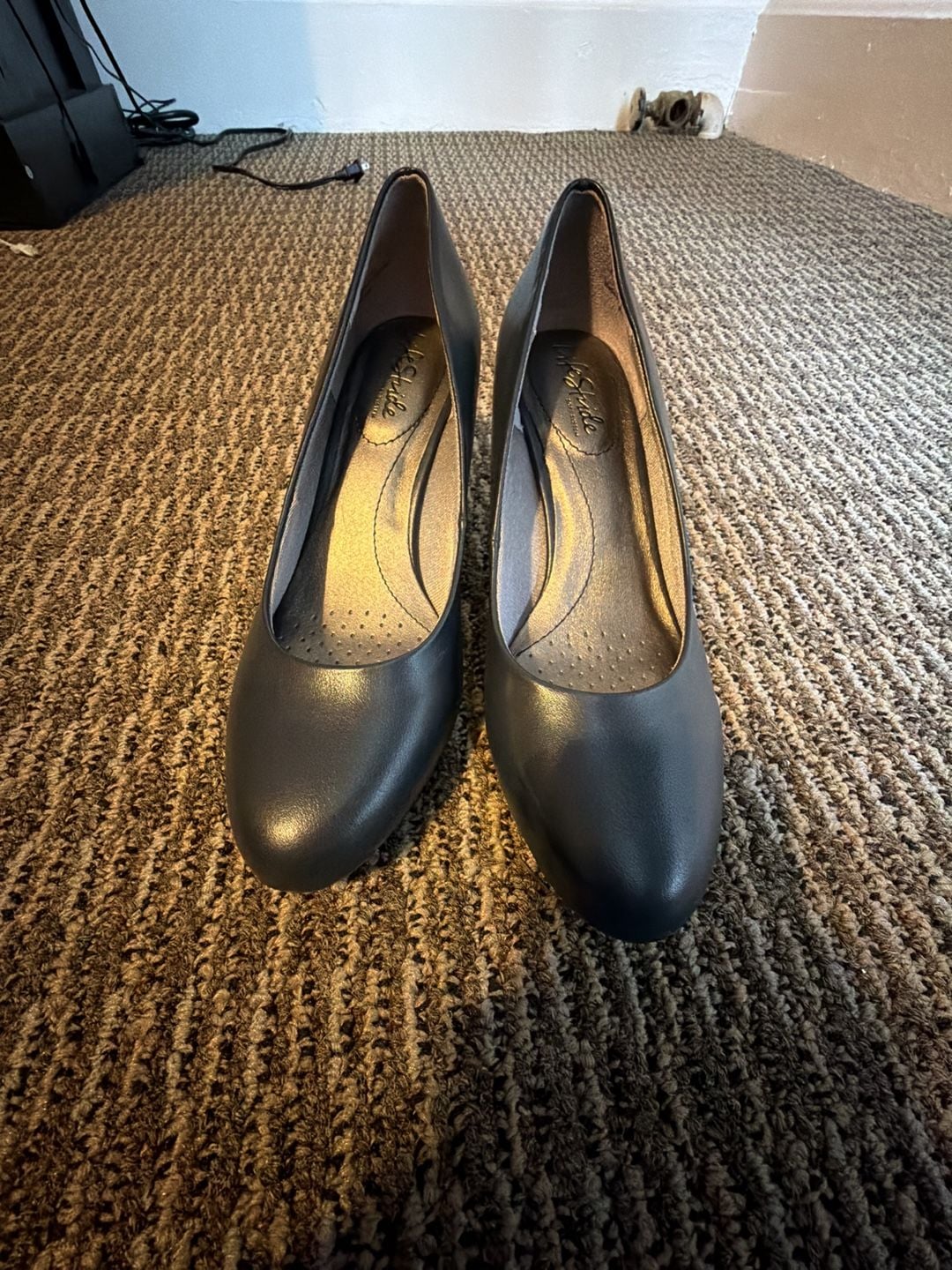 LifeStride Soft System Parigi Navy Blue Low Heel Pumps 2