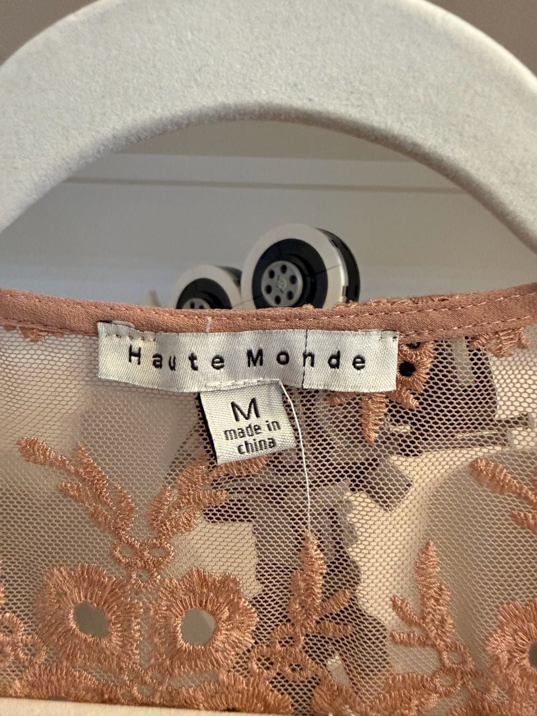 Haute Monde Sheer Embroidered Mesh Lace Long Kimono Cardigan 4