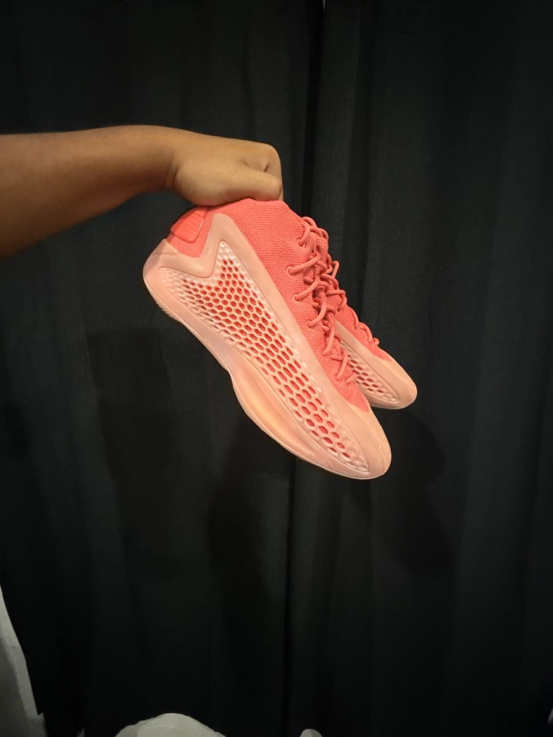 Adidas Anthony Edwards 1 Georgia Red Clay Basketball Shoes IF1863 1