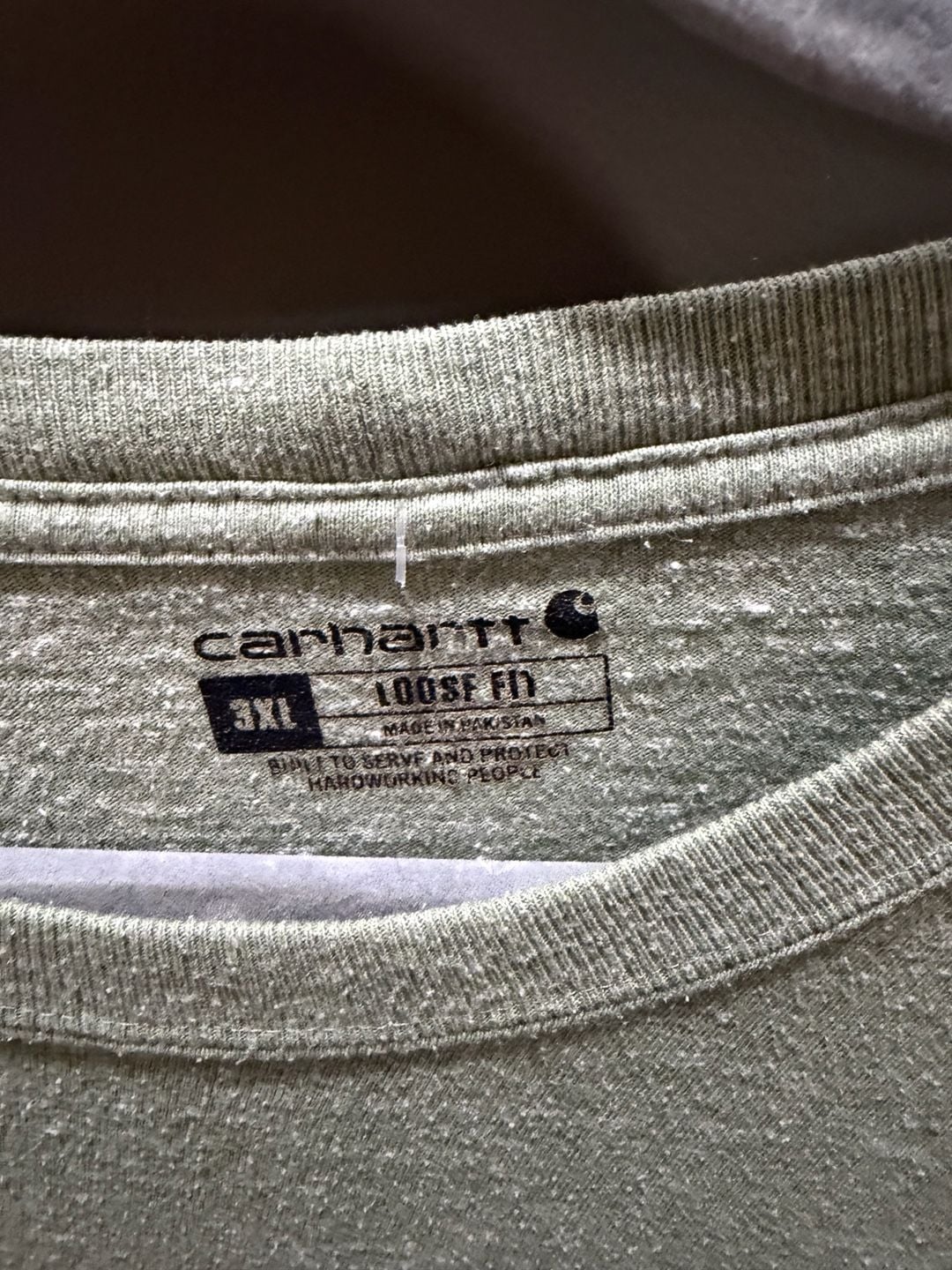 Carhartt Men's Loose Fit Heavyweight Short-Sleeve Pocket T-Shirt (K87), Size 3XL 5