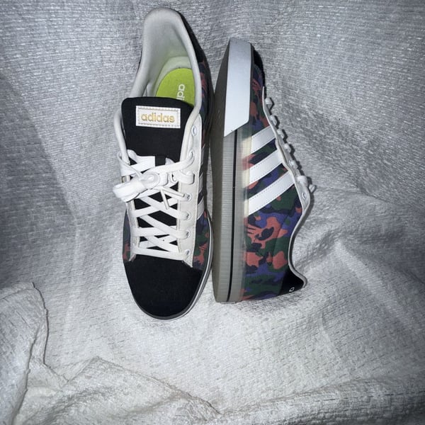 Adidas Daily 3.0 Camo Skateboard Sneakers GY2421
