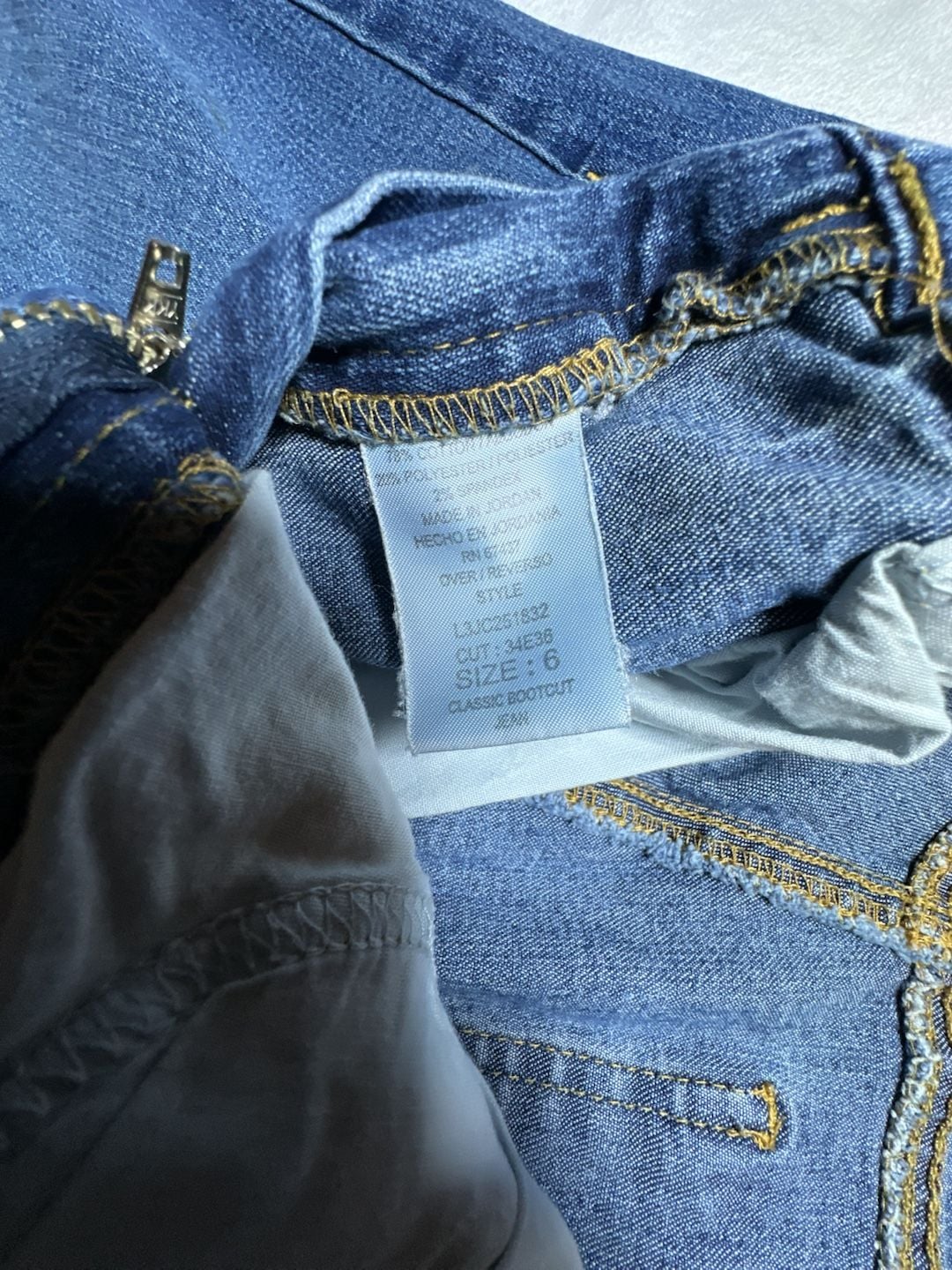 Ralph Lauren RL Classic Bootcut Denim Jeans Size 6 3