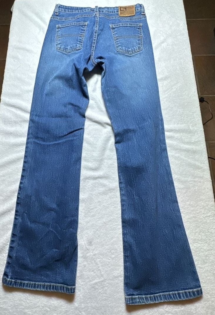 Ralph Lauren RL Classic Bootcut Denim Jeans Size 6 4