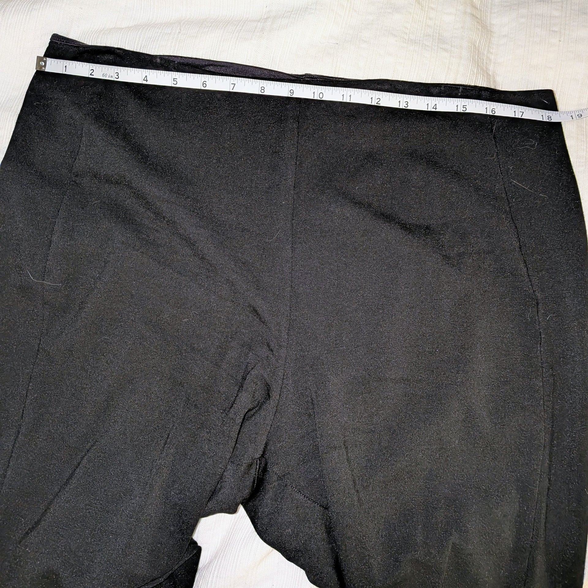 Molly + Isadora Women's Black Slim Fit Trousers Size 2X 4