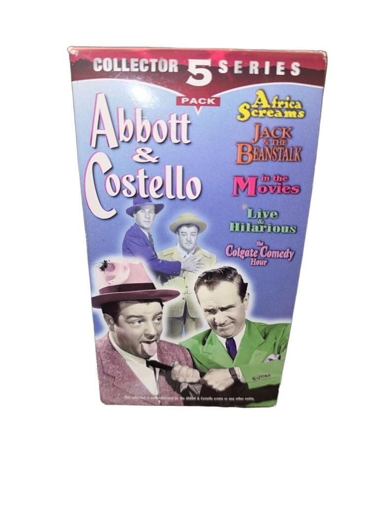 Abbott & Costello Collector 5 Series VHS Box Set ~New~ 1