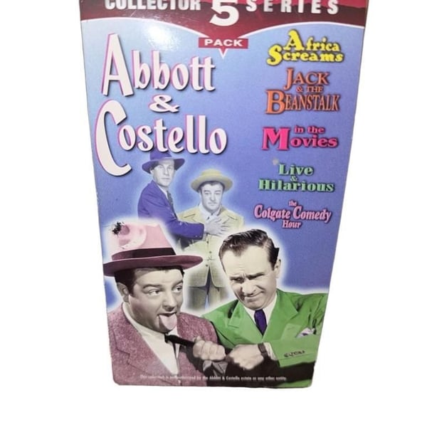 Abbott & Costello Collector 5 Series VHS Box Set ~New~