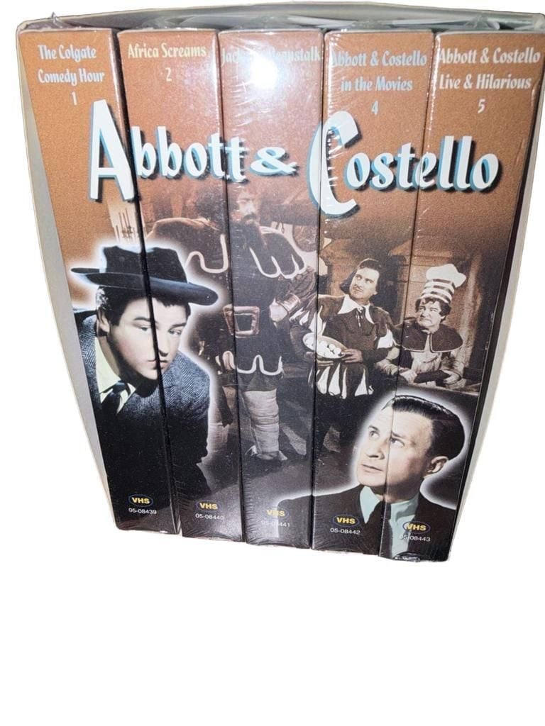 Abbott & Costello Collector 5 Series VHS Box Set ~New~ 2
