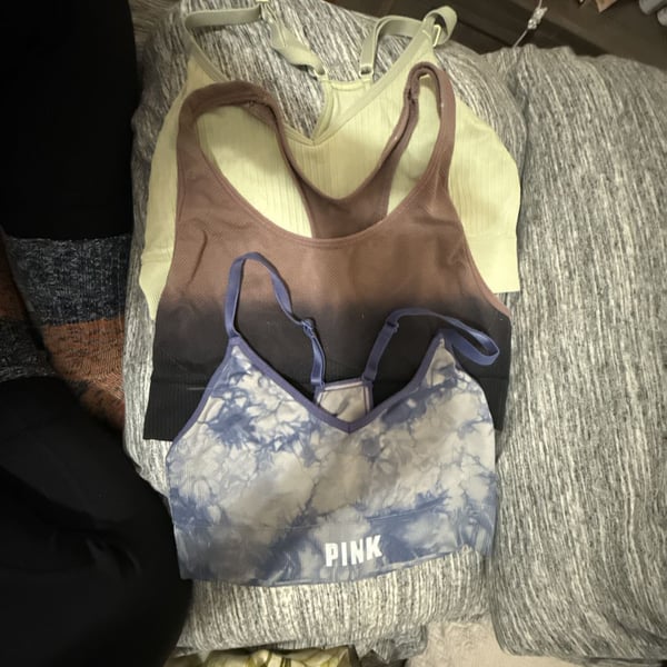Victoria's Secret PINK Sports Bra Bundle (Set of 3)