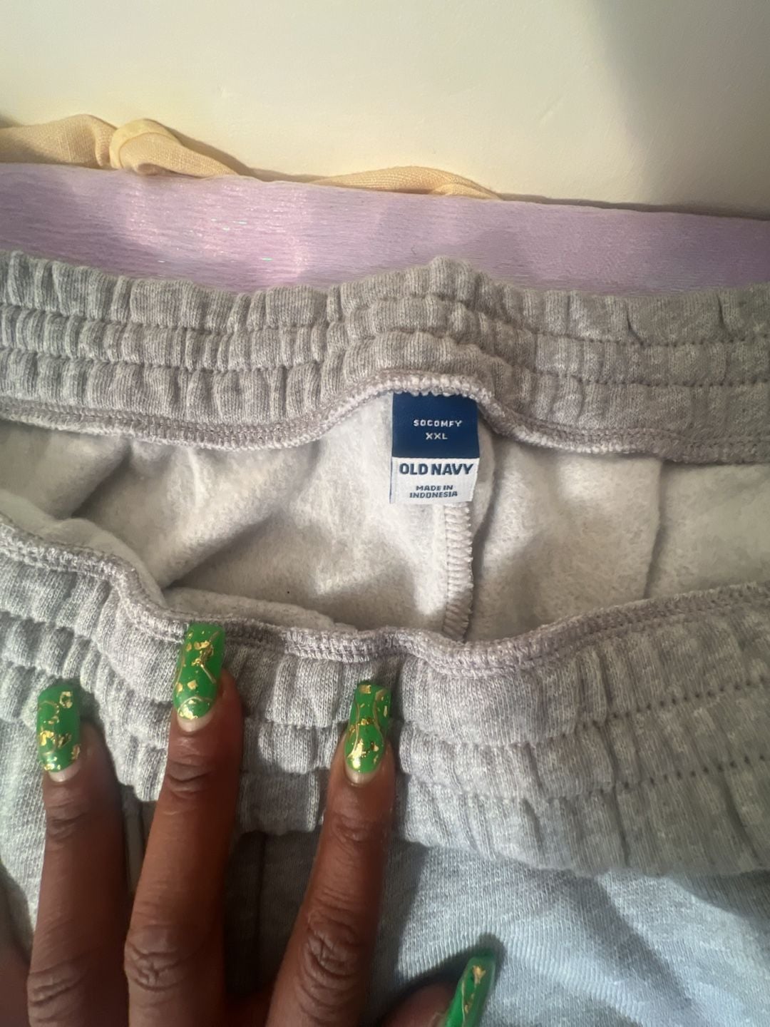 Old Navy SoSoft Fleece Sweatpants Gray XXL 2