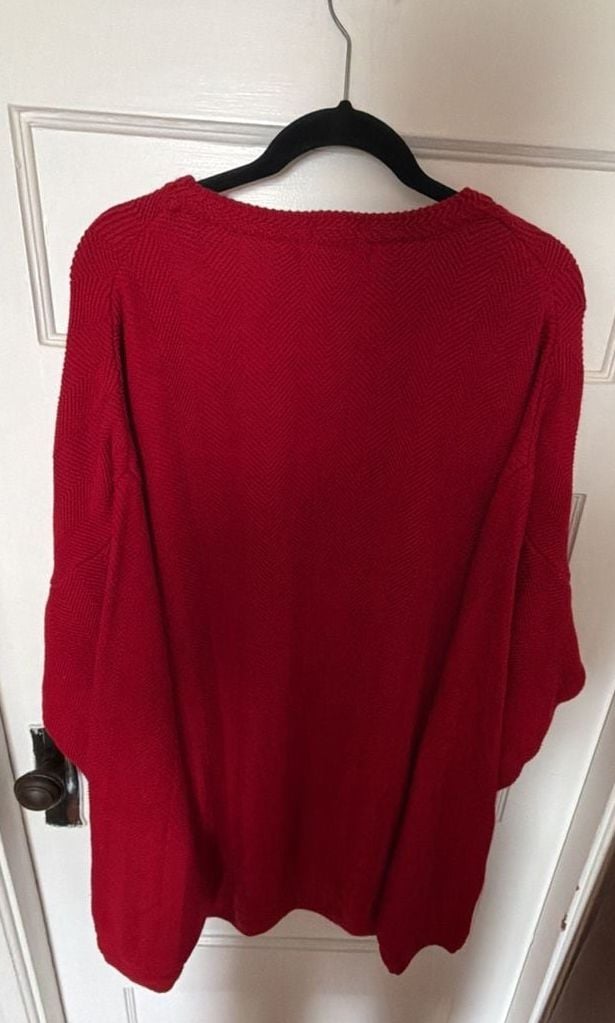 Chaps Ralph Lauren Vintage Hand Framed Herringbone Knit Crewneck Sweater 5