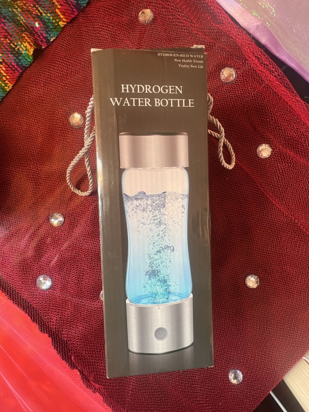 Yampahpa Hydrogen Water Bottle 420ml Borosilicate Glass 1