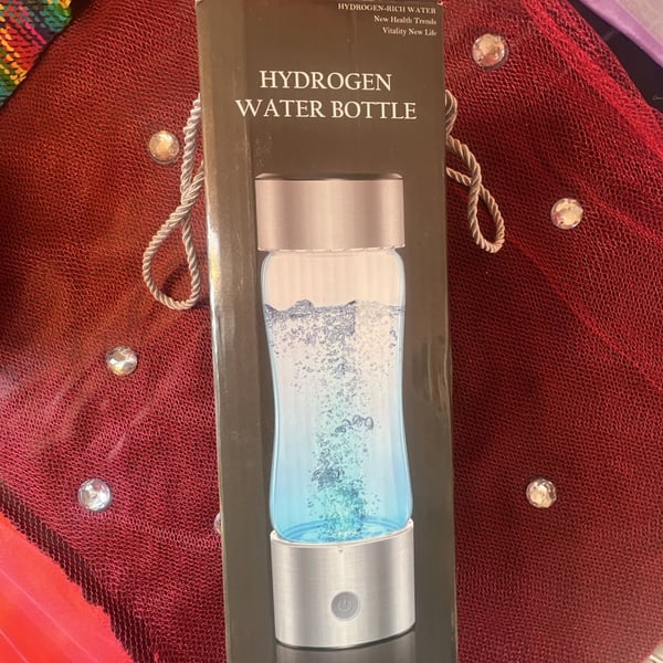 Yampahpa Hydrogen Water Bottle 420ml Borosilicate Glass