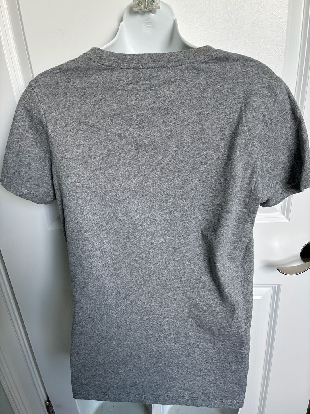 Burberry London England Gray Logo Print T-Shirt 3