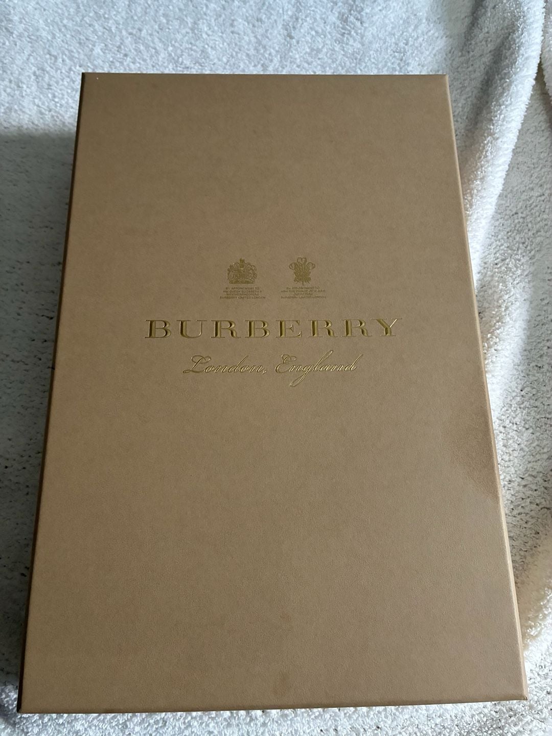 Burberry London England Gray Logo Print T-Shirt 5