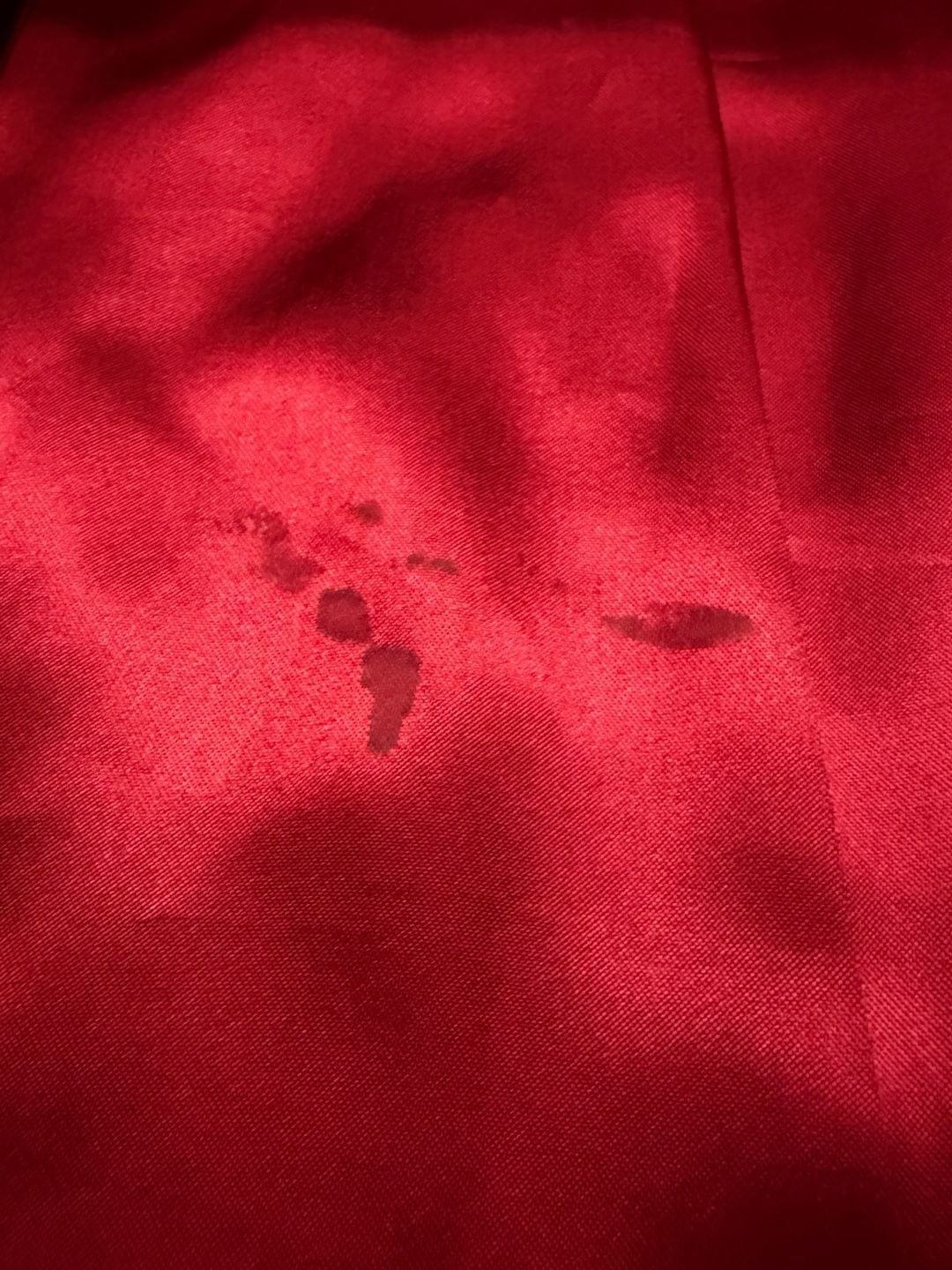 Couture J. Park black leather jacket w/ red lining 9
