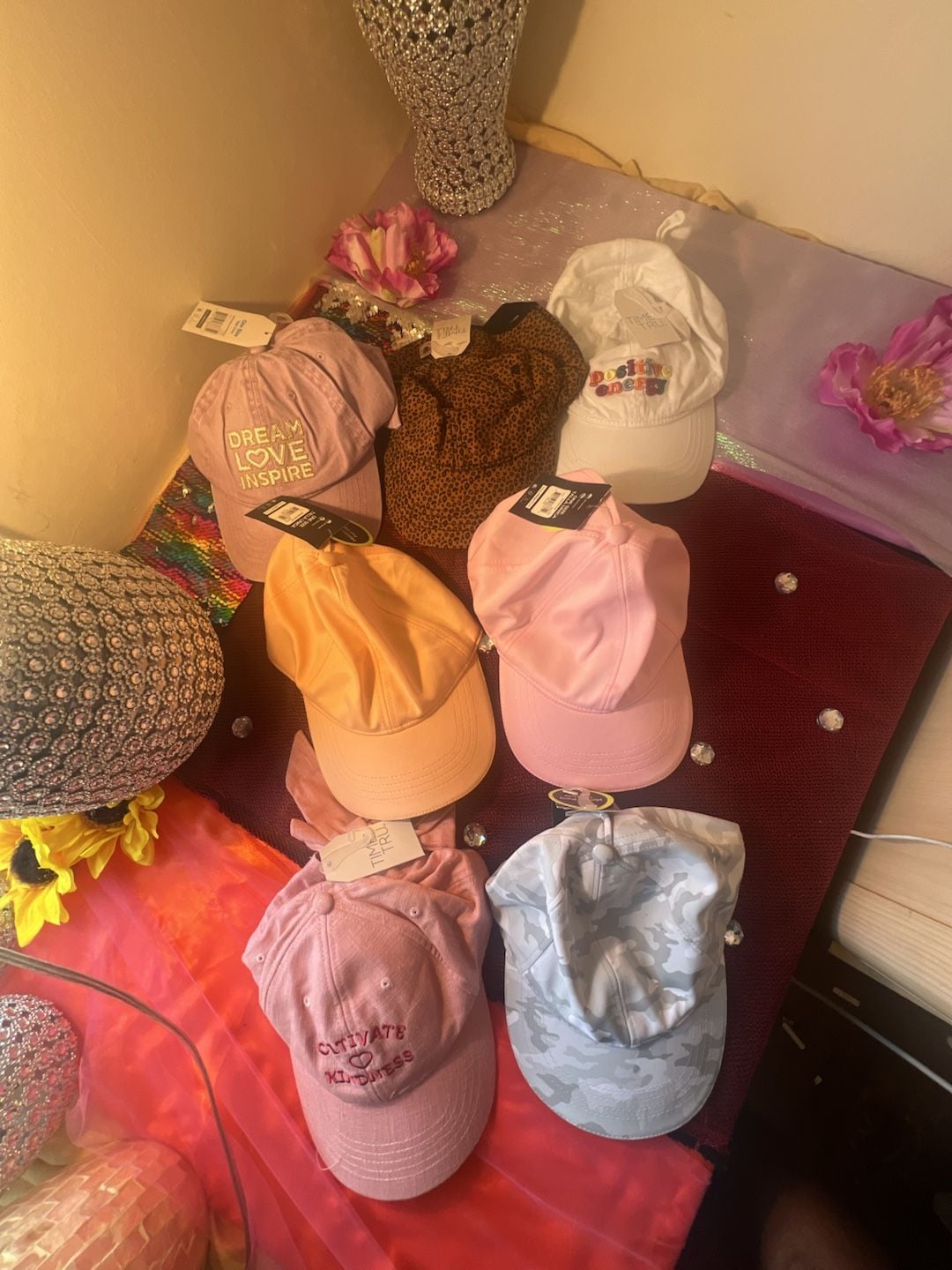 Time and Tru Womens Assorted Baseball Caps Lot 3