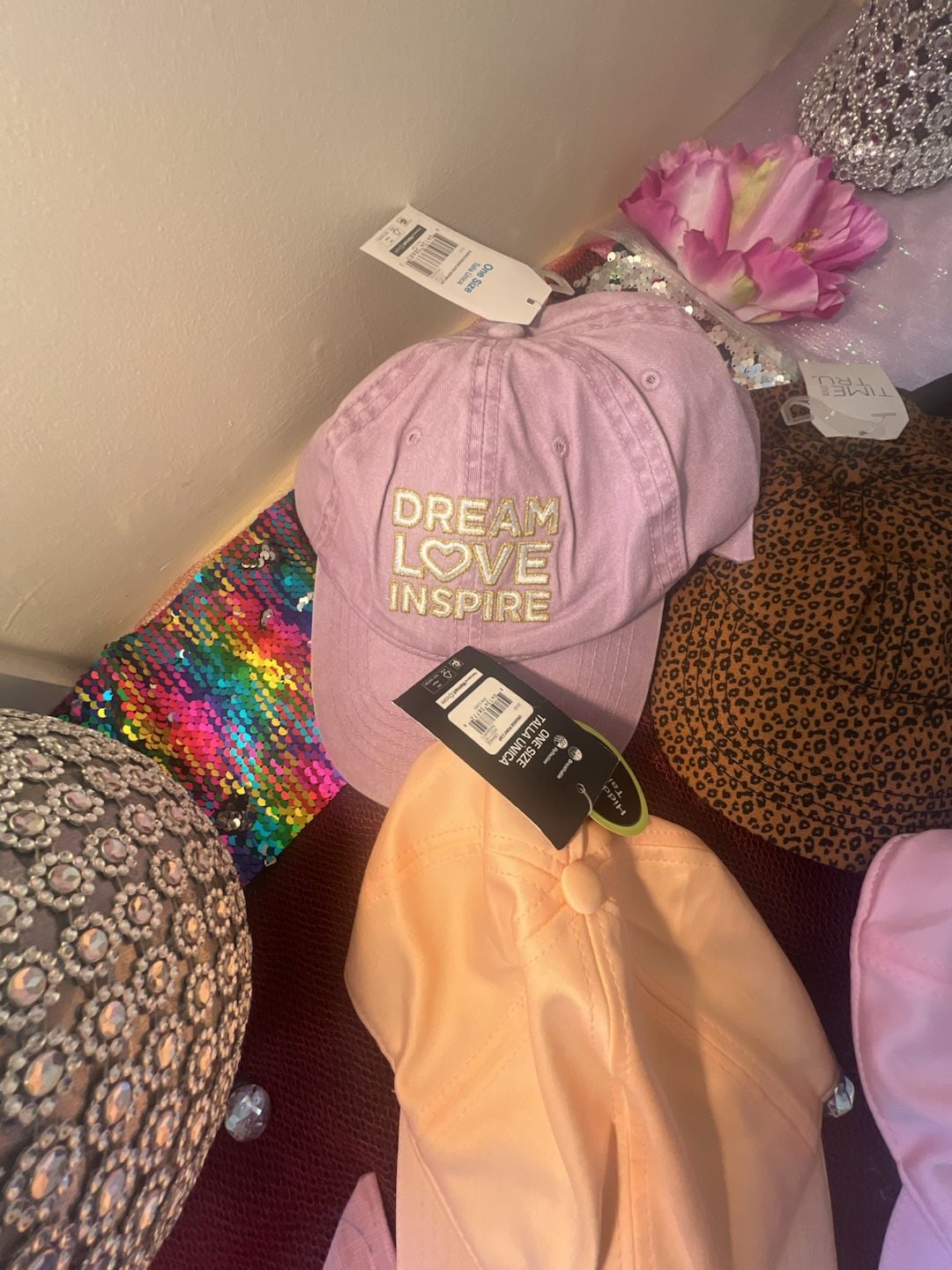 Time and Tru Womens Assorted Baseball Caps Lot 4
