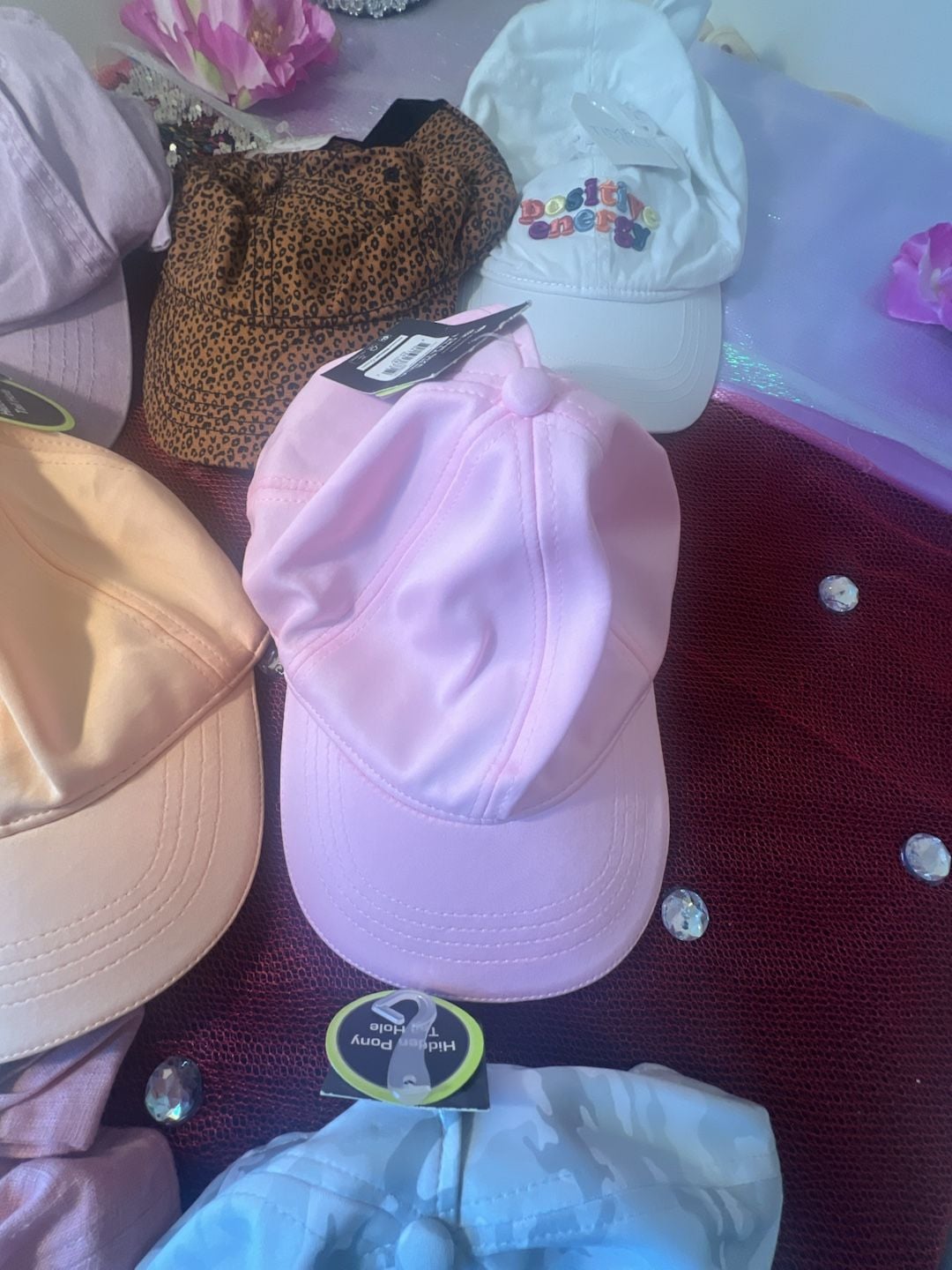 Time and Tru Womens Assorted Baseball Caps Lot 8