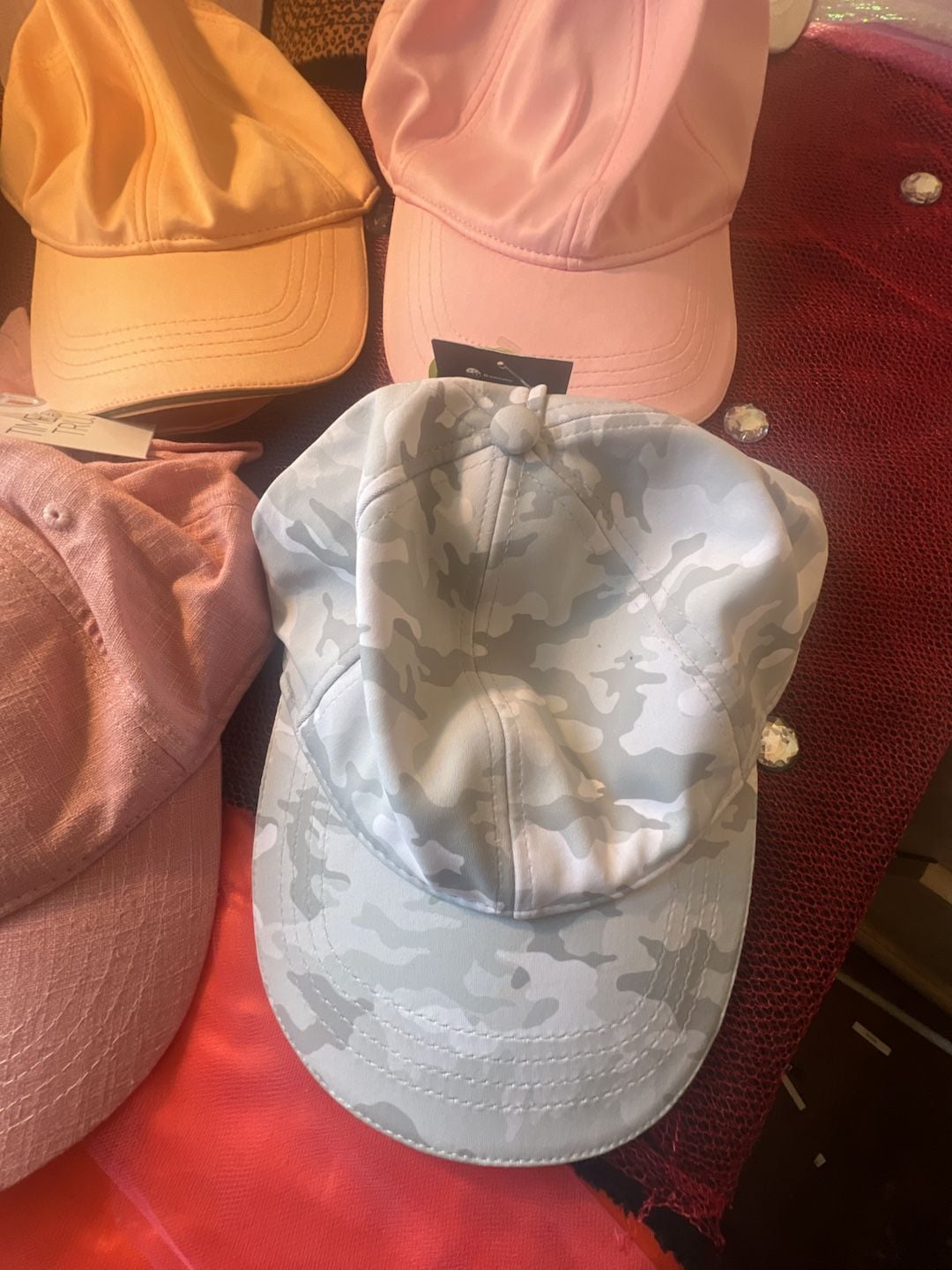 Time and Tru Womens Assorted Baseball Caps Lot 9