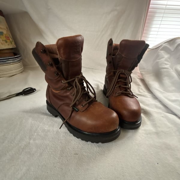 Timberland PRO TiTAN 8-Inch Alloy Toe Waterproof Work Boots