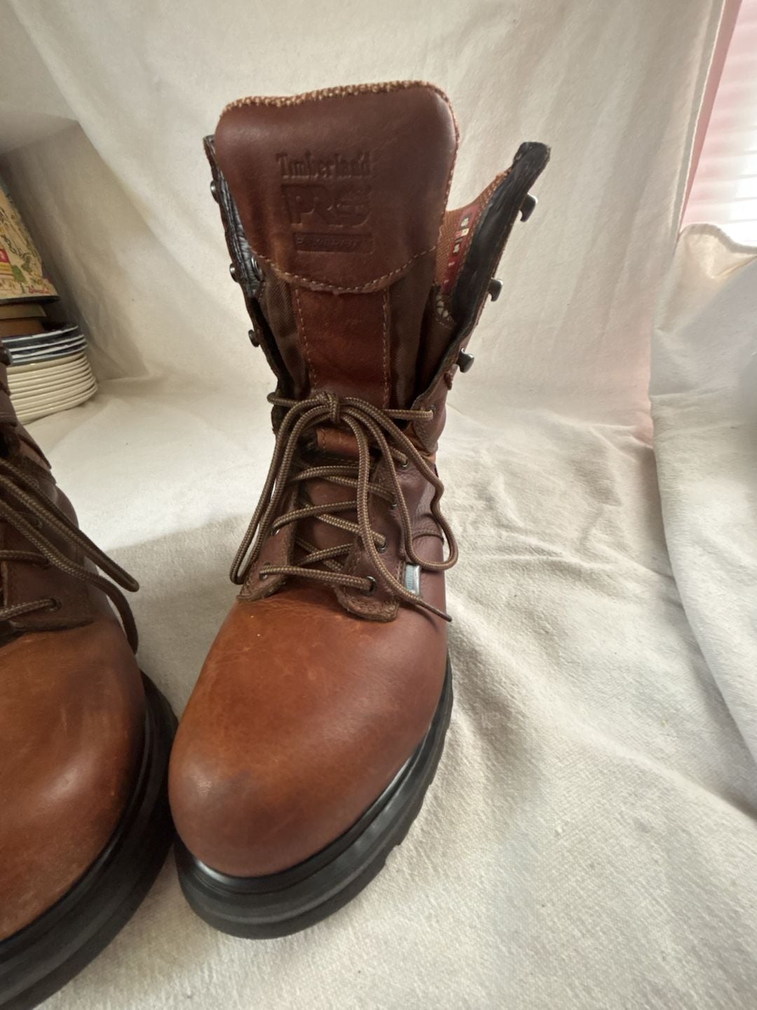 Timberland PRO TiTAN 8-Inch Alloy Toe Waterproof Work Boots 3