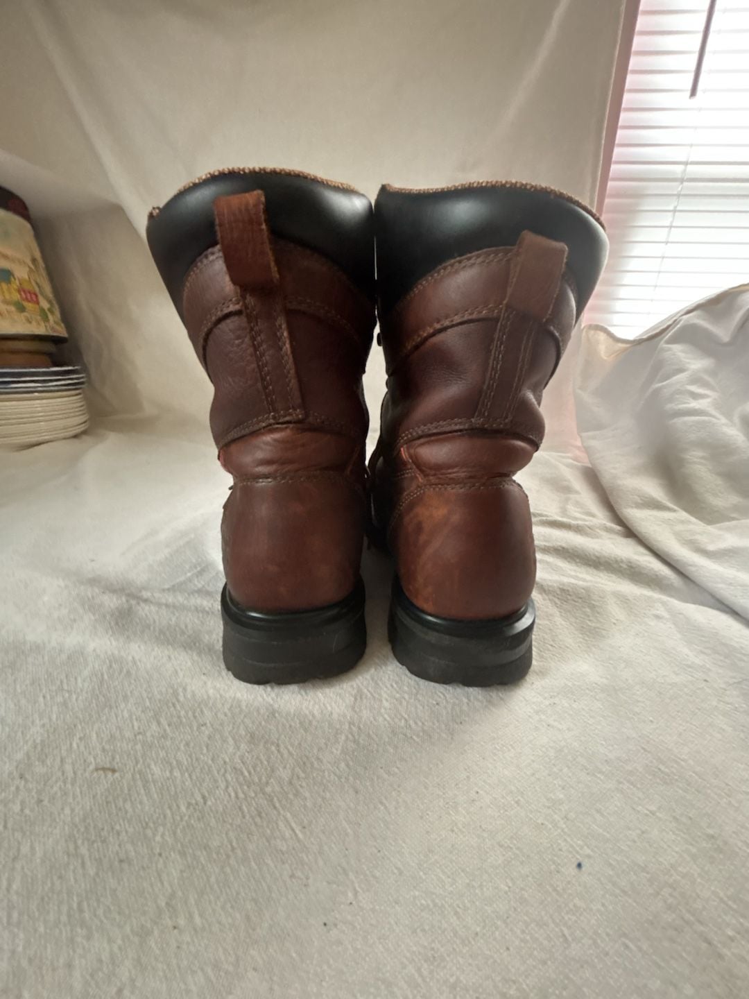 Timberland PRO TiTAN 8-Inch Alloy Toe Waterproof Work Boots 6