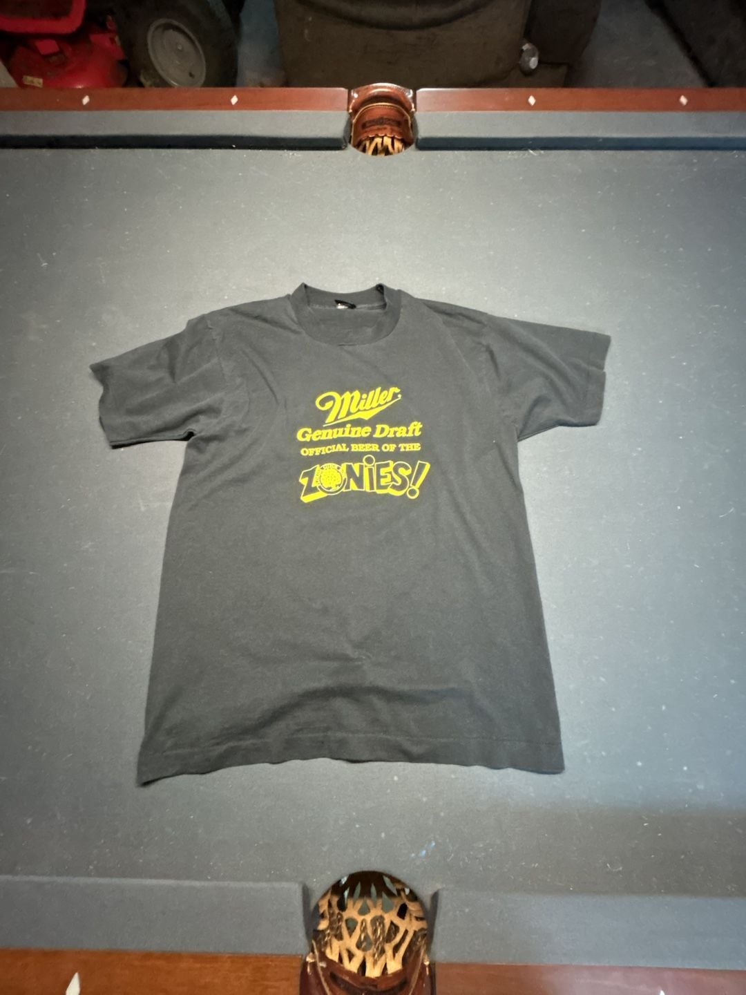 Vintage 90s Miller Genuine Draft 'Official Beer of the Zonies!' Screen Stars T-Shirt 2