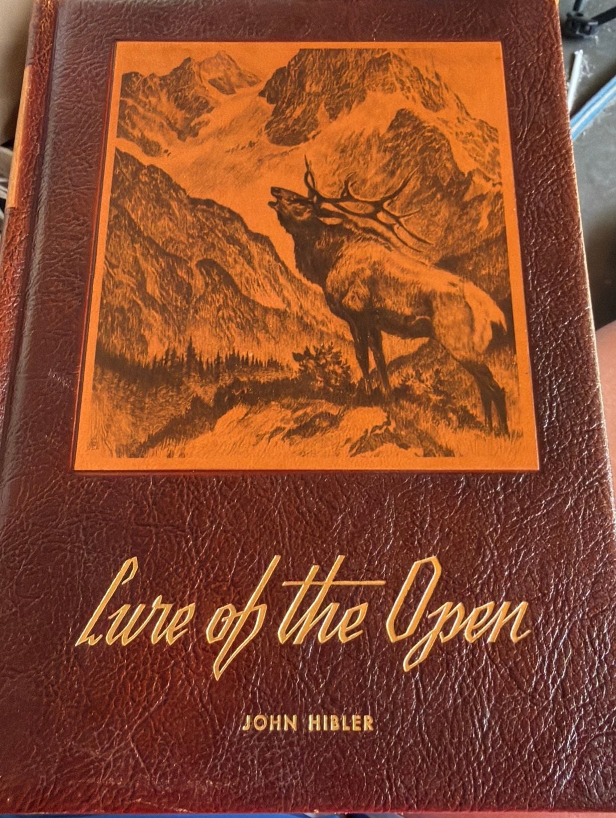 1949 First Edition Lure Of The Open Leather Bond Book By Joe Godfrey . For Sale at , 1