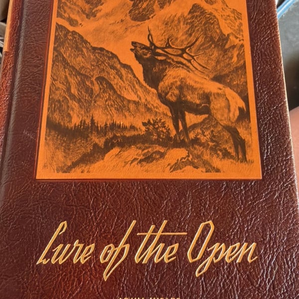 1949 First Edition Lure Of The Open Leather Bond Book By Joe Godfrey . For Sale at ,