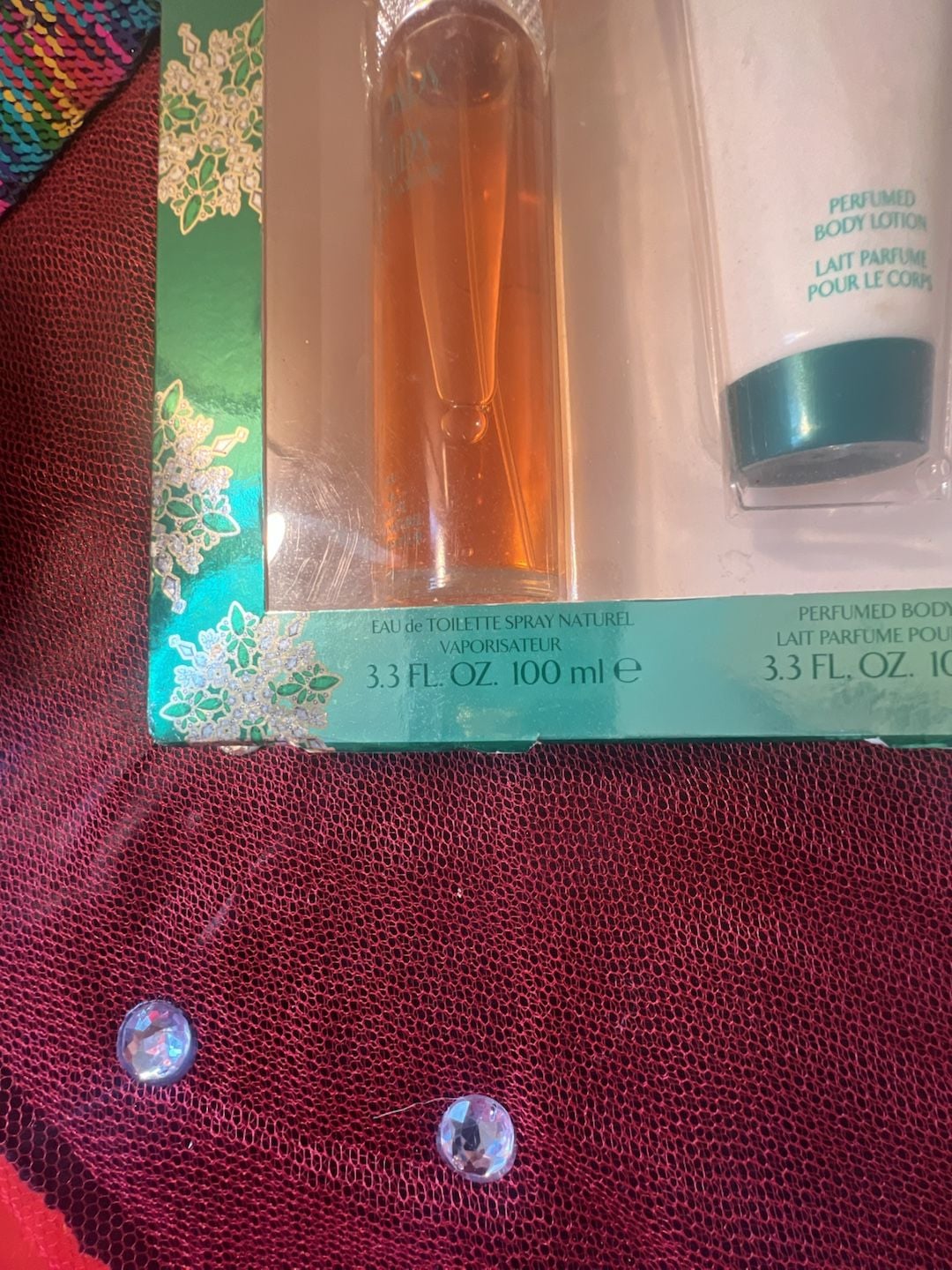 Elizabeth Taylor Diamonds and Emeralds Eau de Toilette and Body Lotion Gift Set 2