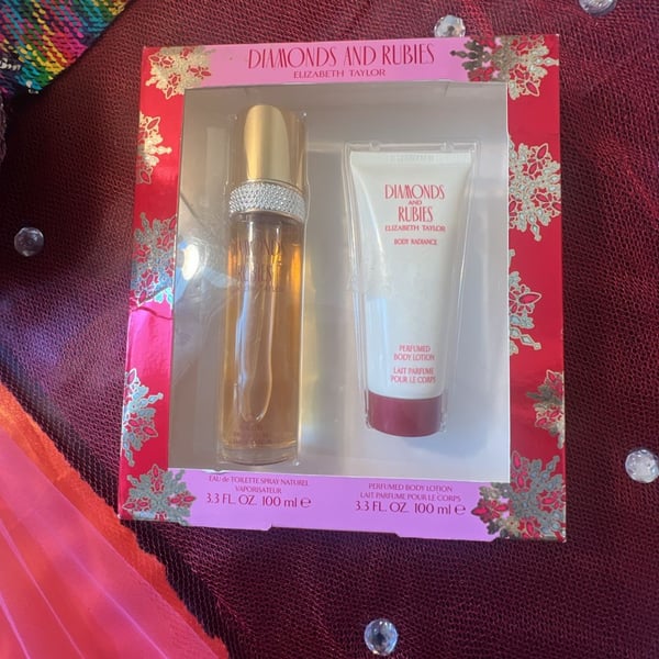 Elizabeth Taylor Diamonds and Rubies Perfume Gift Set 3.3 oz