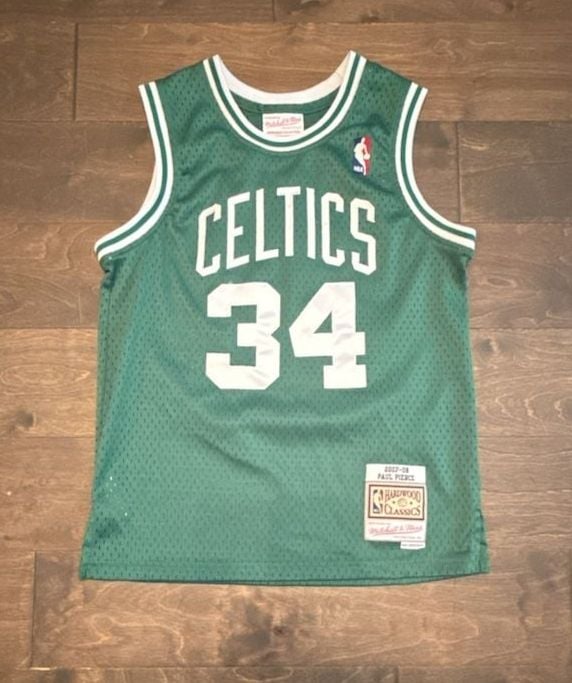 Mitchell & Ness Boston Celtics 07-08 Paul Pierce Hardwood Classics Jersey 2