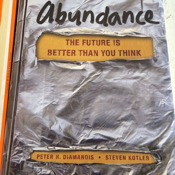 Abundance: The Future Is Better Than You Think by Peter H. Diamandis and Steven Kotler
